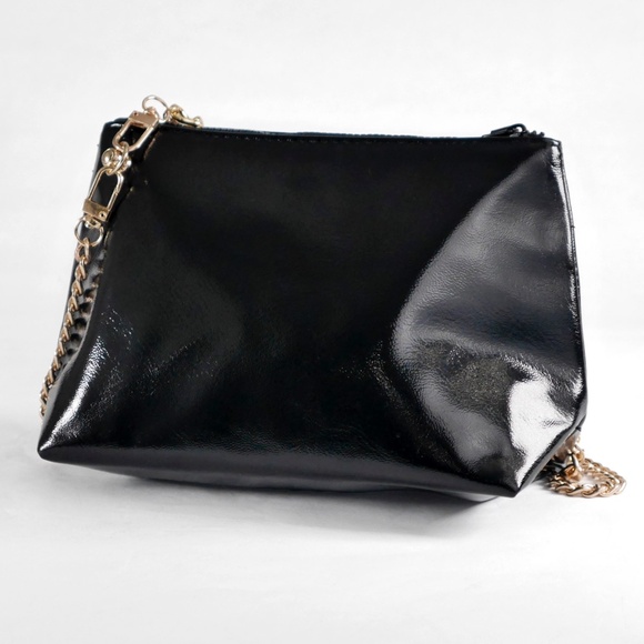 YSL Yves Saint Laurent Bag Black Pearls NEW - Picture 3 of 7